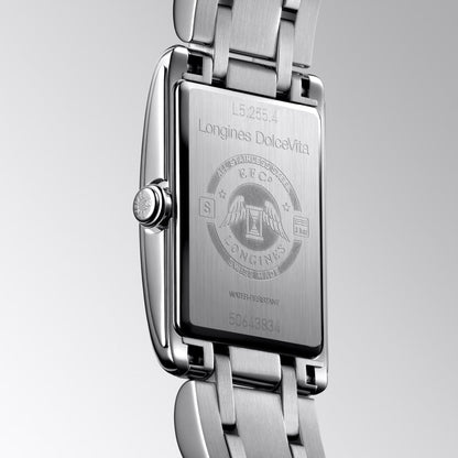 Longines Uhr DolceVita 20,80x32mm Silber Stahl Quarz L5.255.4.71.6