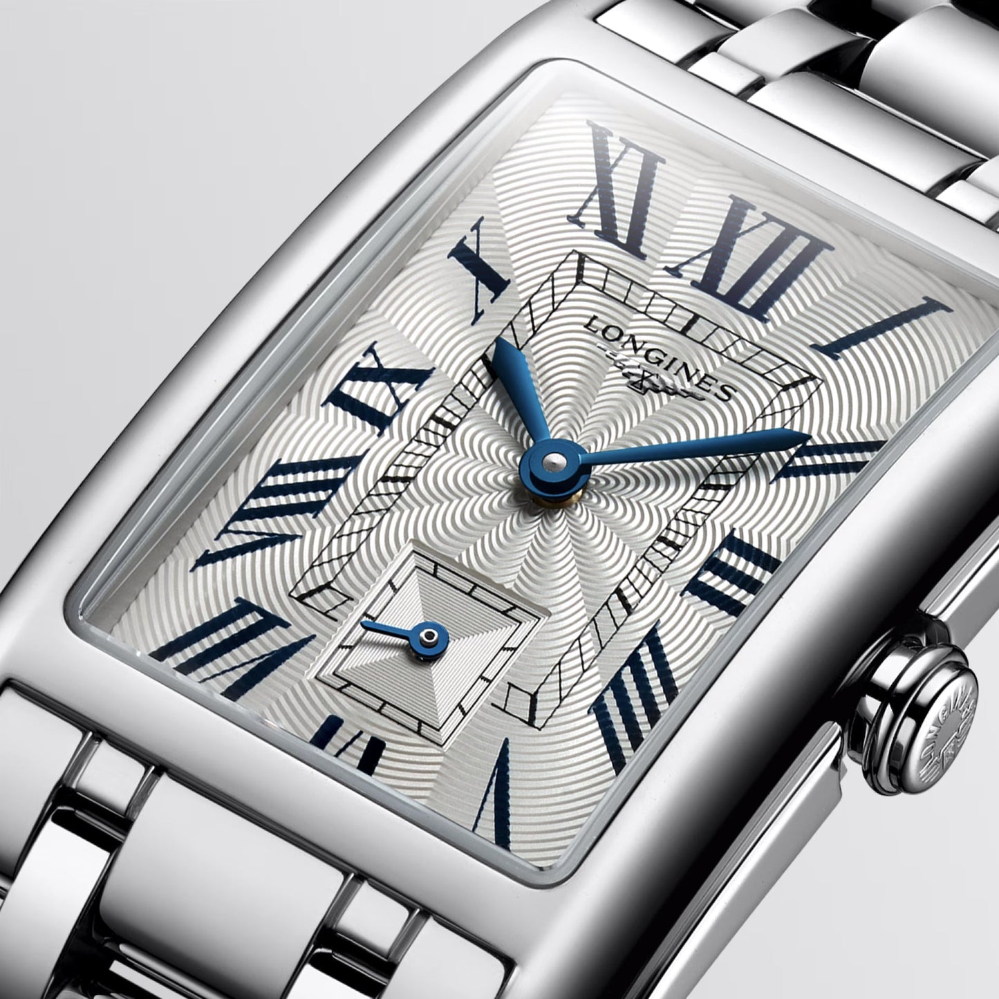 Longines Armbanduhr DolceVita 23,30x37mm silber Quarz Stahl L5.512.4.71.6