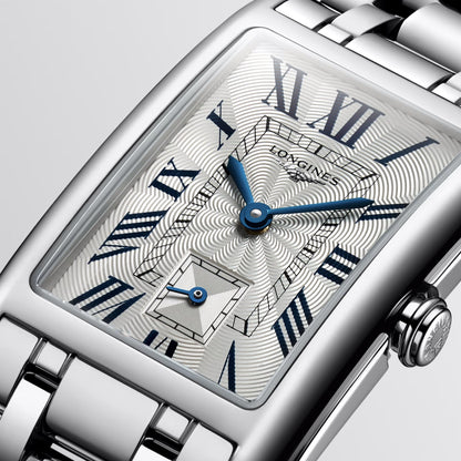 Longines Armbanduhr DolceVita 23,30x37mm silber Quarz Stahl L5.512.4.71.6