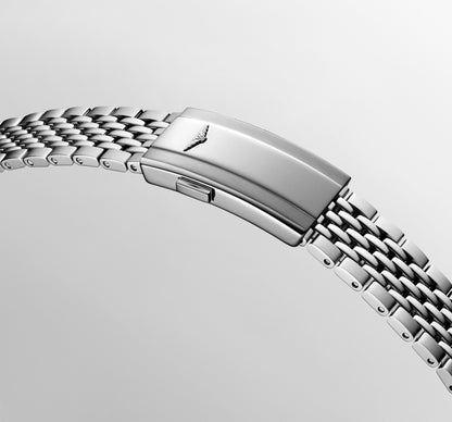 Longines Uhr Legend Diver 38mm Weiß Automatik Stahl L3.764.4.99.6