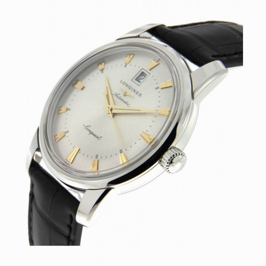 Longines Uhr Conquest Heritage 40mm Silber Automatik Stahl L1.645.4.75.4