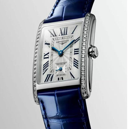 Longines Uhr DolceVita 23.30 x 37.00mm silber Diamanten Quarz Stahl L5.512.0.71.7