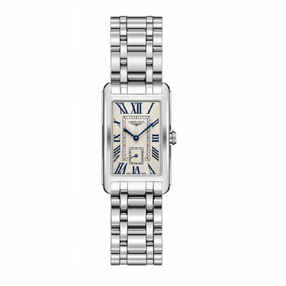 Longines Armbanduhr DolceVita 23,30x37mm silber Quarz Stahl L5.512.4.71.6