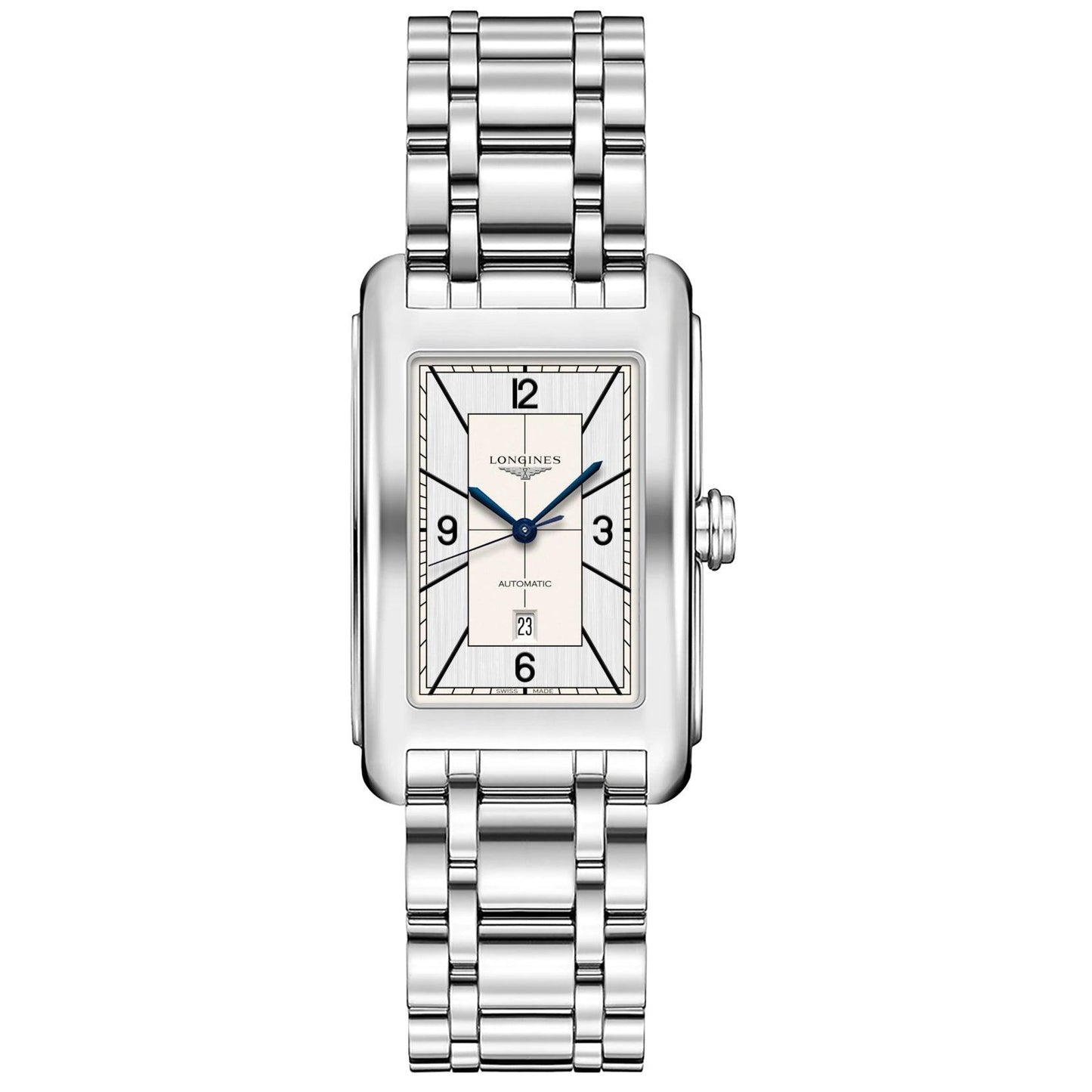 Longines Armbanduhr DolceVita 27,70x43,80mm Silber Automatik Stahl L5.757.4.73.6