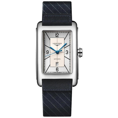 Longines Uhr Dolcevita 27x43mm Silber automatisch Stahl L5.757.4.73.8