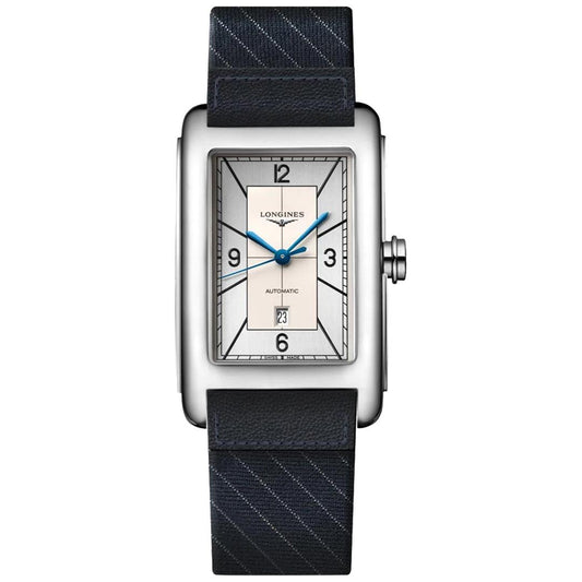 Longines Uhr Dolcevita 27x43mm Silber automatisch Stahl L5.757.4.73.8