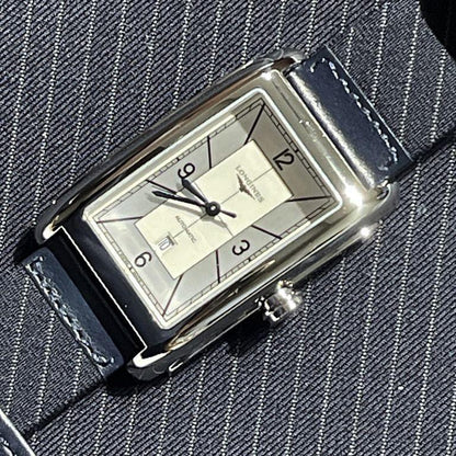 Longines Uhr Dolcevita 27x43mm Silber automatisch Stahl L5.757.4.73.8