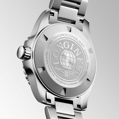 Longines Uhr Hydroconquest GMT 41mm Blau Automatik Stahl L3.790.4.96.6