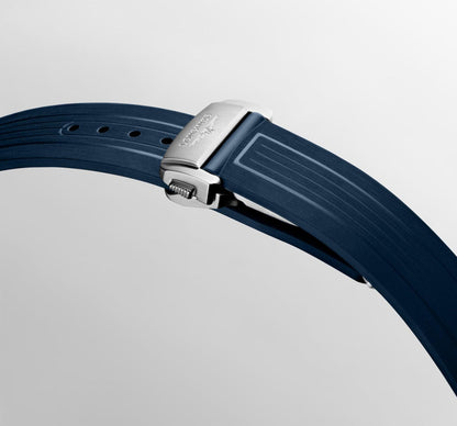 Longines Armbanduhr Hydroconquest GMT 41mm blau Automatik Stahl L3.790.4.96.9
