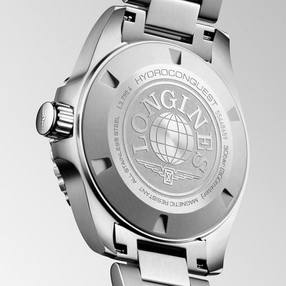 Longines Uhr Hydroconquest GMT 41mm braun Automatik Stahl L3.790.4.66.6