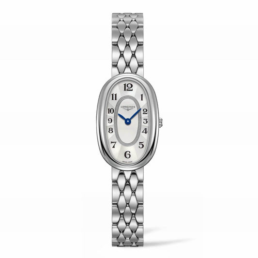 Longines Uhr Longines Symphonette 18.90x29.40mm Perlmutt Quarz Stahl L2.305.4.83.6