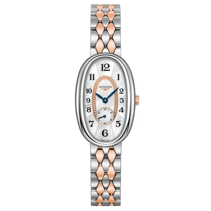 Longines Uhr Longines Symphonette 21,90x34,00mm Perlmutt Quarz Stahl und 18kt Gold L2.306.5.83.7
