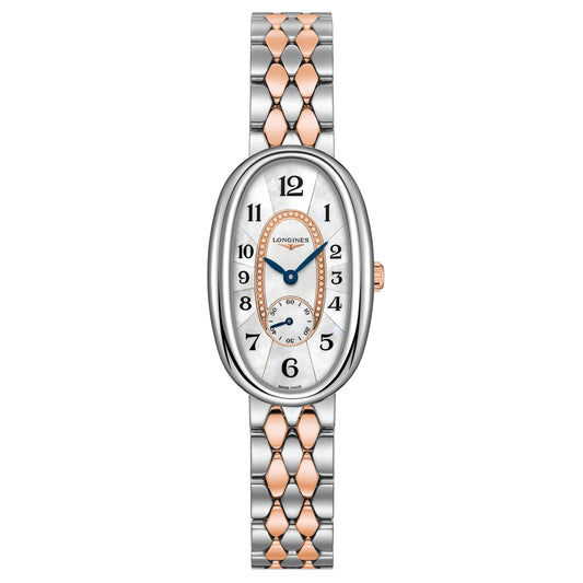 Longines Uhr Longines Symphonette 21,90x34,00mm Perlmutt Quarz Stahl und 18kt Gold L2.306.5.83.7