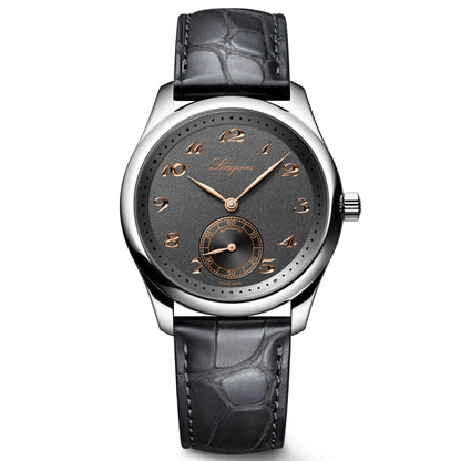 Longines Uhr Master Collection 38mm anthrazit Automatik Stahl L2.843.4.63.2