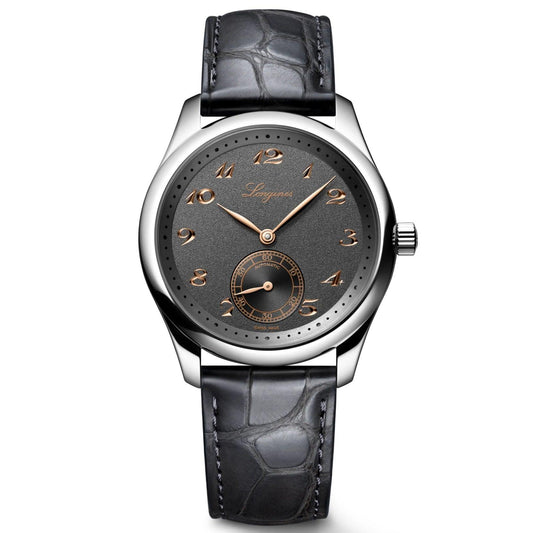 Longines Uhr Master Collection 38mm anthrazit Automatik Stahl L2.843.4.63.2