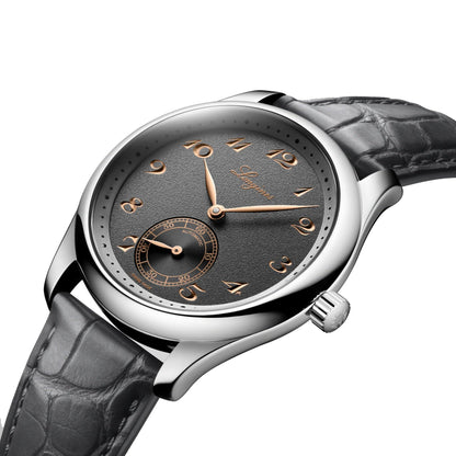 Longines Uhr Master Collection 38mm anthrazit Automatik Stahl L2.843.4.63.2