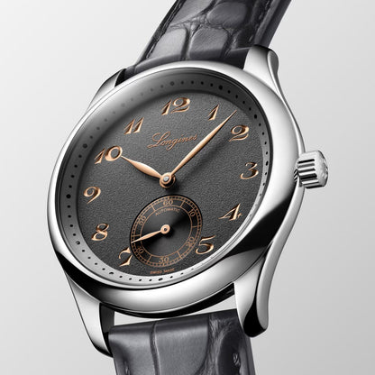 Longines Uhr Master Collection 38mm anthrazit Automatik Stahl L2.843.4.63.2