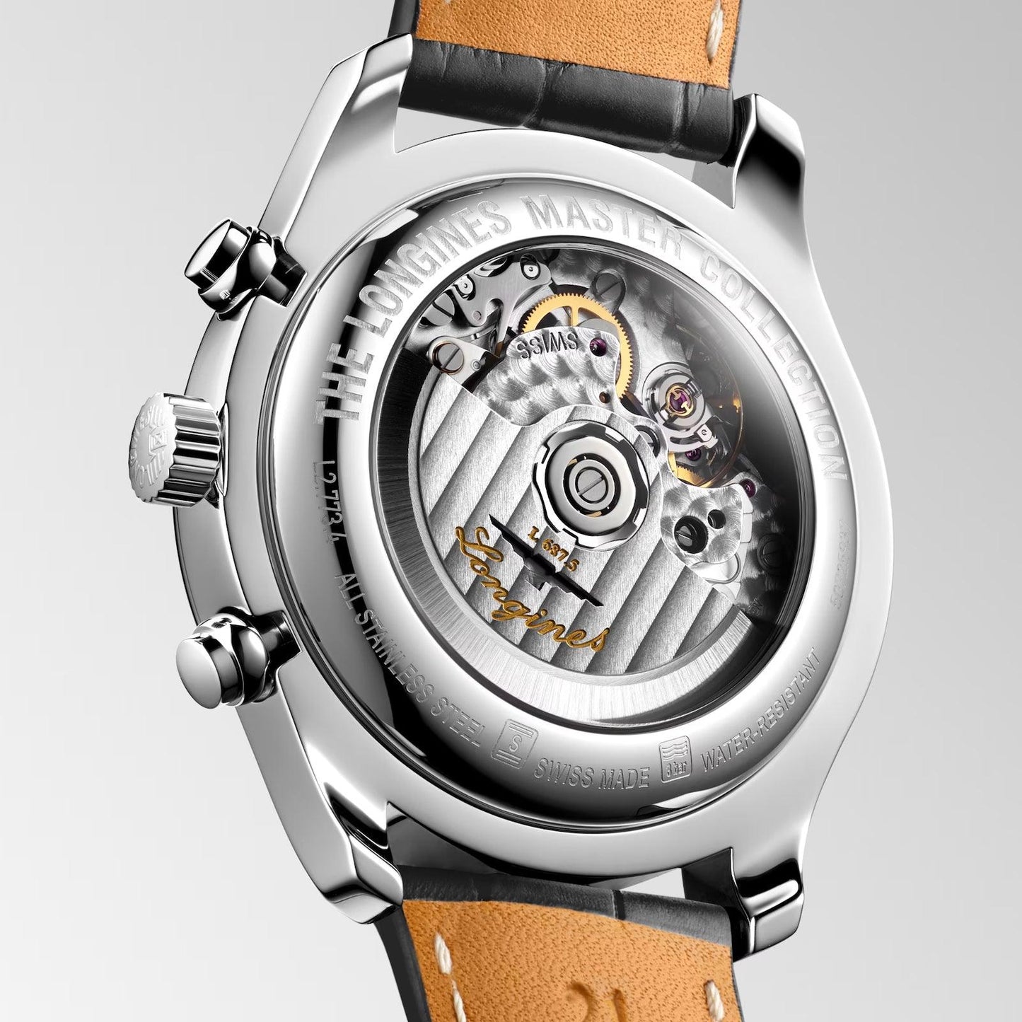 Longines Master Collection 42mm Anthrazit Automatikuhr Edelstahl L2.773.4.61.2