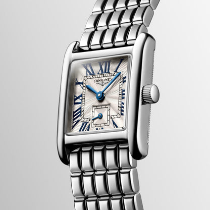 Longines Mini Dolcevita Armbanduhr 21,5x29mm silber Quarz Stahl L5.200.4.71.6