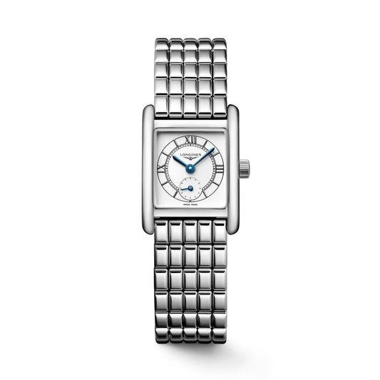 Longines Uhr Mini Dolcevita 21,5x29mm Silber Quarz Stahl L5.200.4.75.6