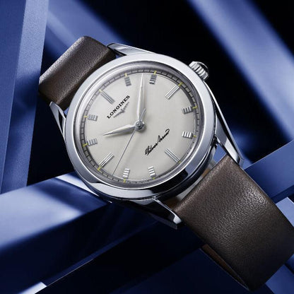 Longines Uhr Silver Arrow 38,5mm silber Automatik Stahl L2.834.4.72.2