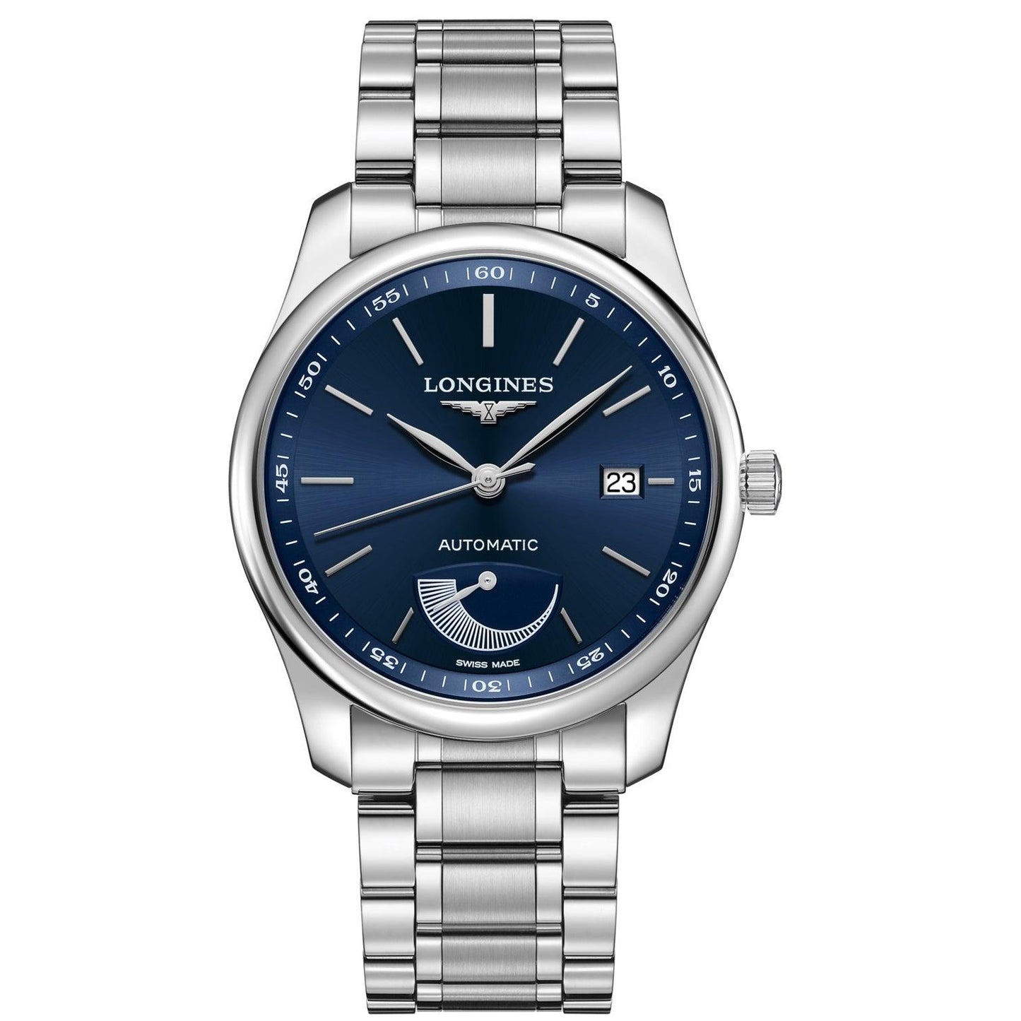 Longines Uhr The Longines Master Collection 40mm blau Automatik Stahl L2.908.4.92.6