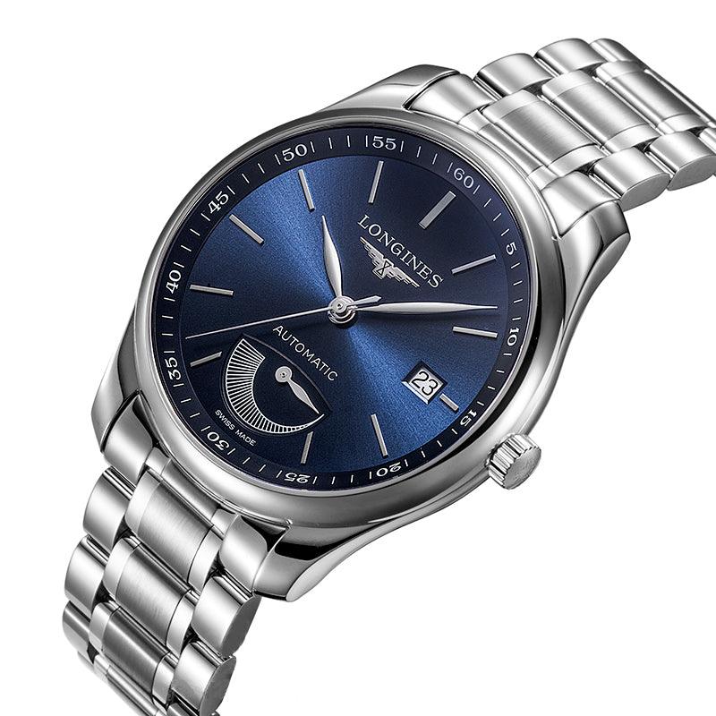 Longines Uhr The Longines Master Collection 40mm blau Automatik Stahl L2.908.4.92.6