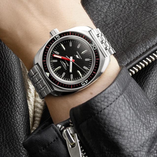 Longines Armbanduhr Ultra-Chron Box Edition 43mm schwarz Automatik Stahl L2.836.4.52.9