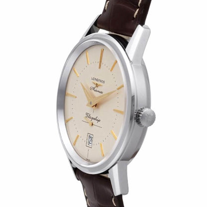 Longines Herrenuhr Flagship Heritage 38,5mm Automatik Stahl L4.795.4.78.2