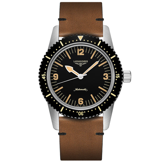 Longines Herrenuhr The Longines Skin Diver Watch 42mm Edelstahl Automatik L2.822.4.56.2