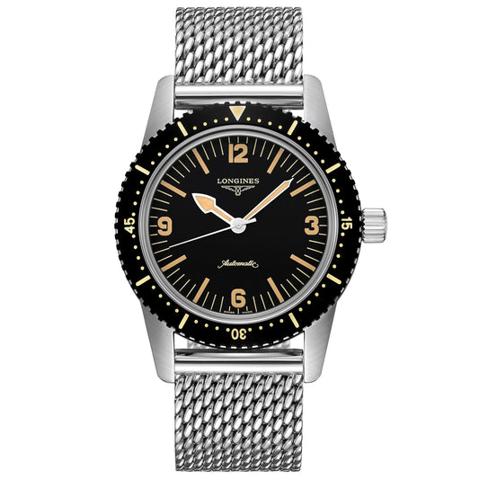 Longines Herrenuhr The Longines Skin Diver Watch 42mm Automatik Stahl L2.822.4.56.6