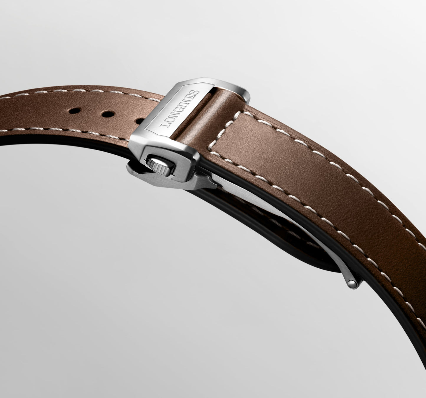 Longines Uhr Spirit Flyback 42mm braun Automatik Stahl und 18kt Roségold L3.821.5.59.2
