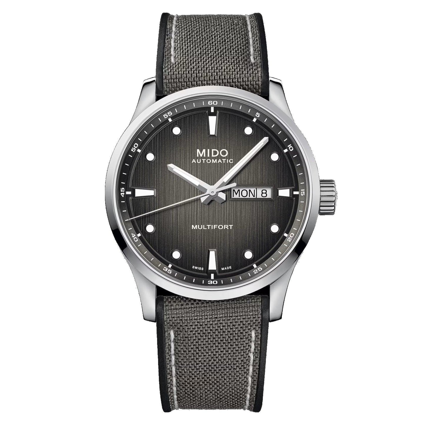 Mido Uhr Multifort M 42mm grau Automatik Stahl M038.430.17.081.00