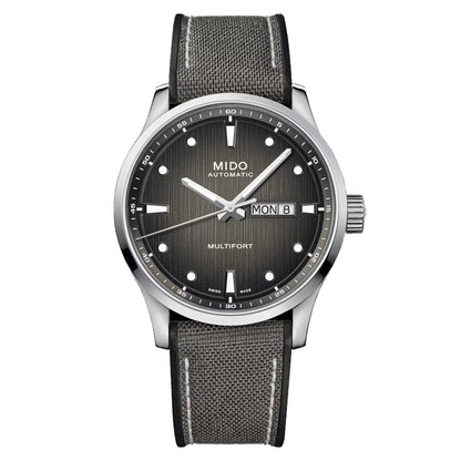 Mido Uhr Multifort M 42mm grau Automatik Stahl M038.430.17.081.00