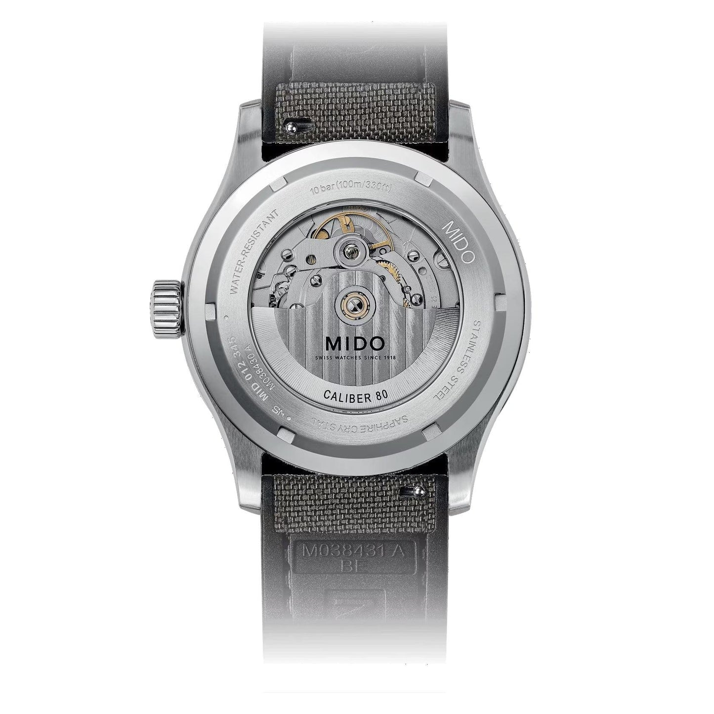 Mido Uhr Multifort M 42mm grau Automatik Stahl M038.430.17.081.00
