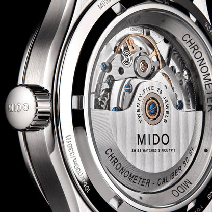 Mido Multifort M Chronometer COSC 42mm grüne automatische Edelstahluhr M038.431.11.097.00