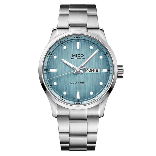 Mido Multifort M Freeze Uhr 42mm Türkis Automatik Stahl M038.430.11.041.00