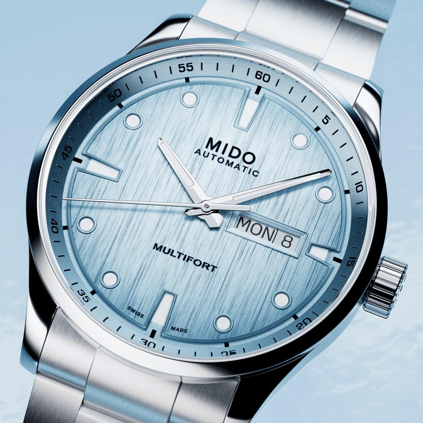 Mido Multifort M Freeze Uhr 42mm Türkis Automatik Stahl M038.430.11.041.00