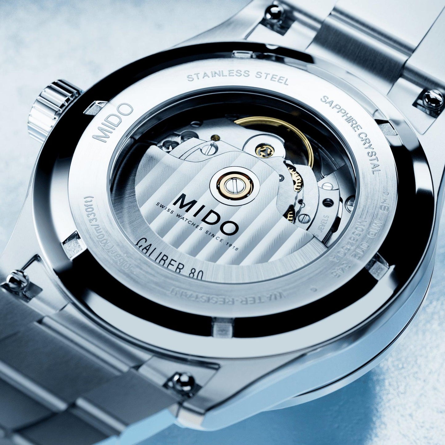 Mido Multifort M Freeze Uhr 42mm Türkis Automatik Stahl M038.430.11.041.00