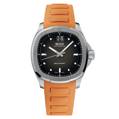 Mido Uhr Multifort TV Big Date 40mm grau Stahl Automatik M049.526.17.081.00