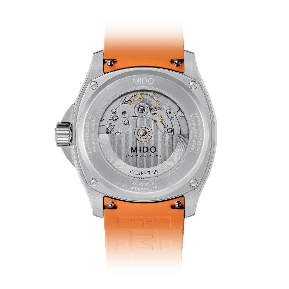 Mido Uhr Multifort TV Big Date 40mm grau Stahl Automatik M049.526.17.081.00