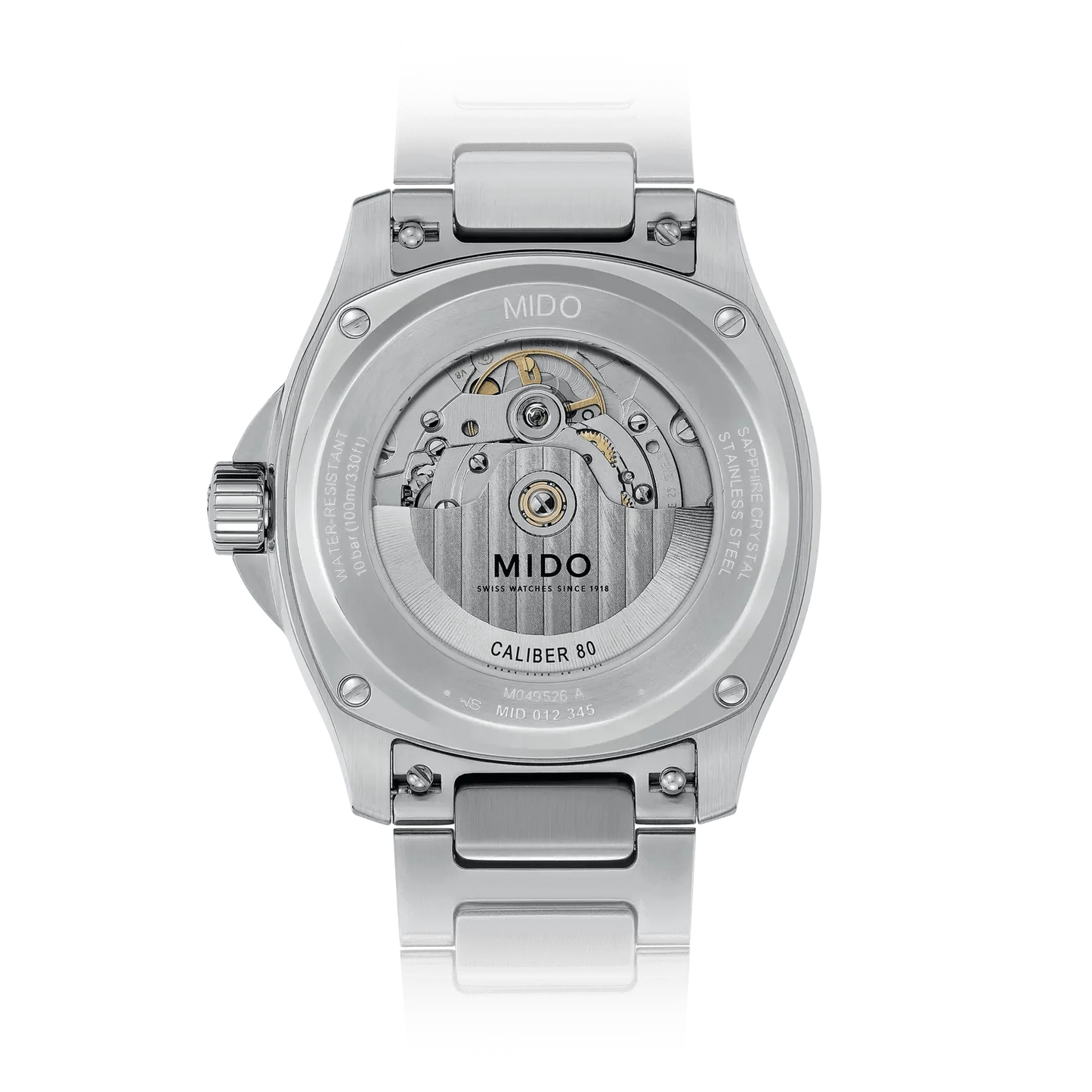 Mido Uhr Multifort TV Big Date 40mm grün Stahl Automatik M049.526.11.091.00