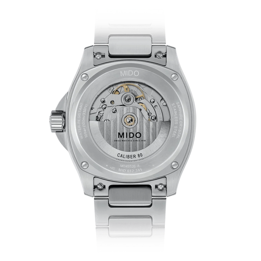 Mido Uhr Multifort TV Big Date 40mm grün Stahl Automatik M049.526.11.091.00