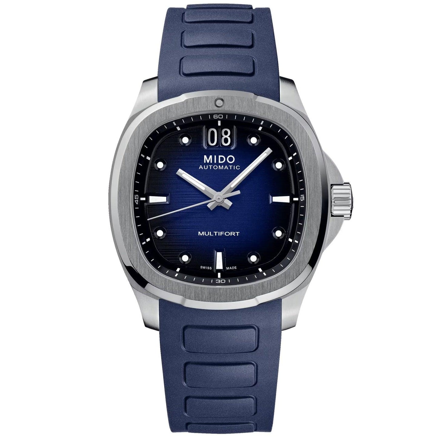 Mido Uhr Multifort TV Big Date 40x39,2mm blau Automatik Stahl M049.526.17.041.00