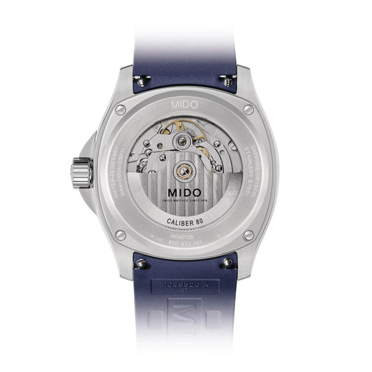 Mido Uhr Multifort TV Big Date 40x39,2mm blau Automatik Stahl M049.526.17.041.00