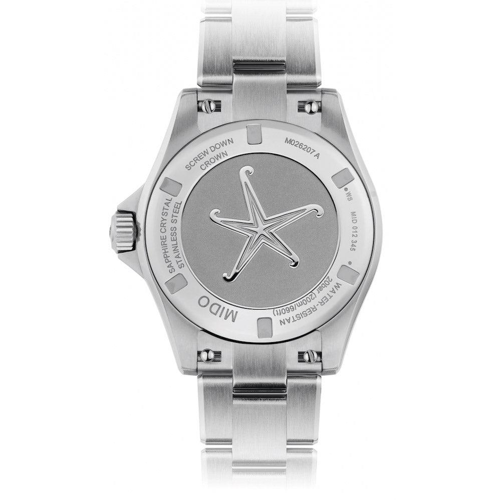 Mido Uhr Ocean Star 36,5mm blau Automatik Stahl M026.207.11.041.00