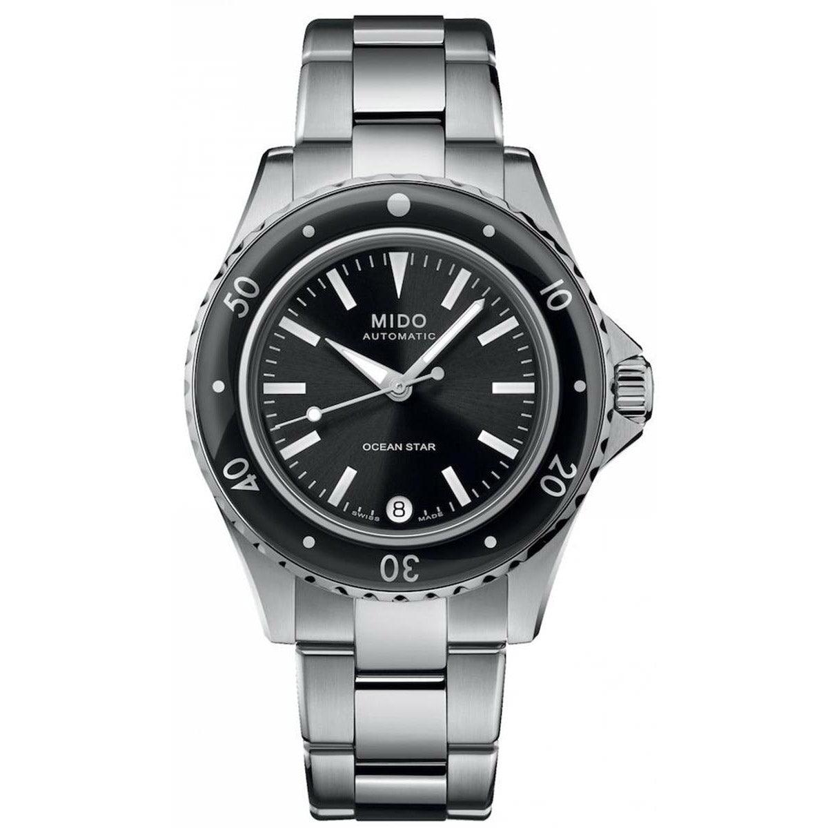 Mido Uhr Ocean Star 36,5mm schwarz Automatik Stahl M026.207.11.051.00