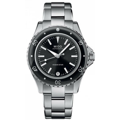 Mido Uhr Ocean Star 36,5mm schwarz Automatik Stahl M026.207.11.051.00