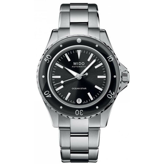 Mido Uhr Ocean Star 36,5mm schwarz Automatik Stahl M026.207.11.051.00