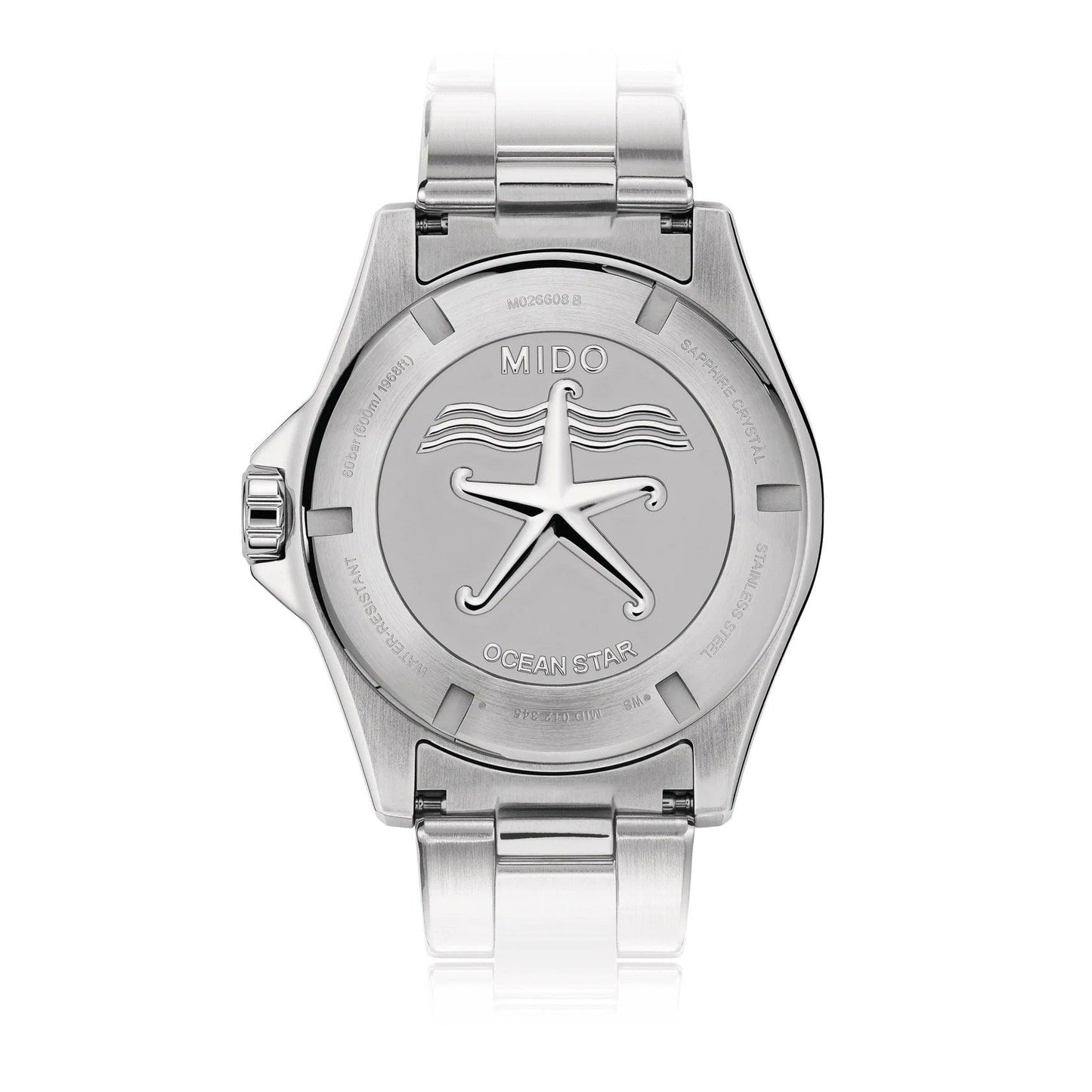 Mido Uhr Ocean Star 600 Chronometer COSC 43,5mm Blau Automatik Stahl M026.608.11.041.01
